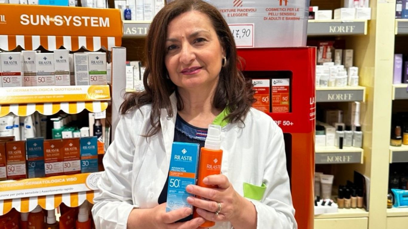 Protezione solare Rilastil farmacia Lupoli